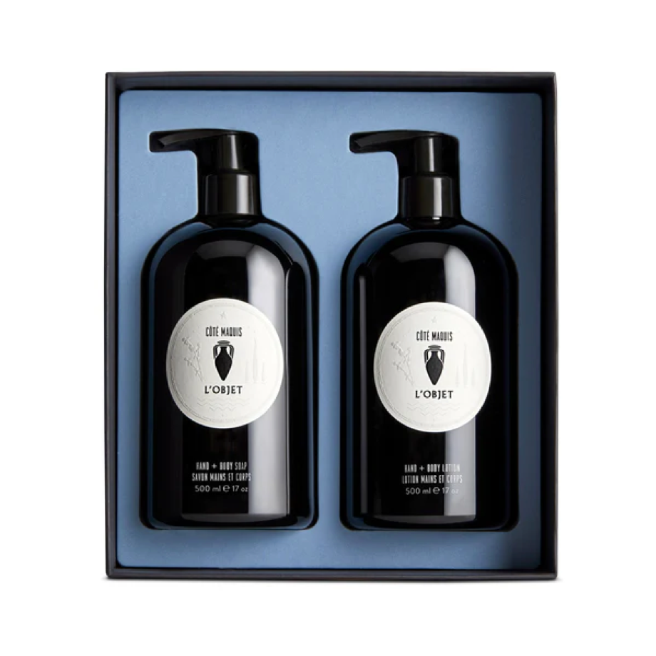 GIFT SET HAND AND BODY LOTION AND SOAP COTE MAQUIS