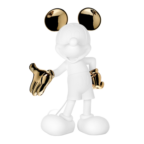 MICKEY WELCOME WHITE AND GOLD