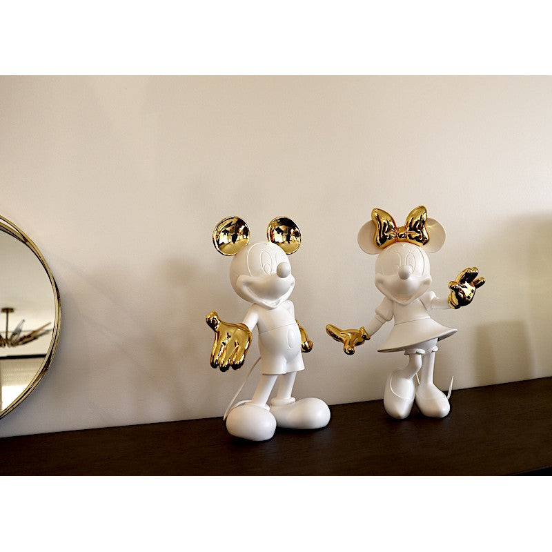 MICKEY WELCOME WHITE AND GOLD