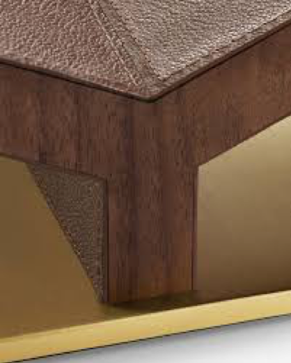 ASSOULINE - LIBRARY ACCESORIES | COLLECTOR CLASSIC BOOKSTAND BROWN PEBBLED LEATHER