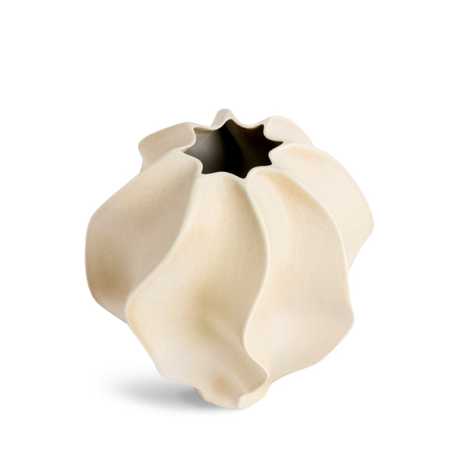 L OBJET | DOURO VASE - OAT - SHORT