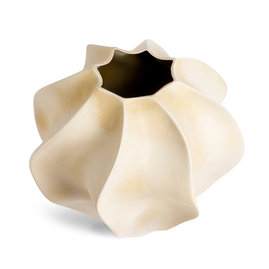 L OBJET | DOURO VASE - OAT - X-LARGE