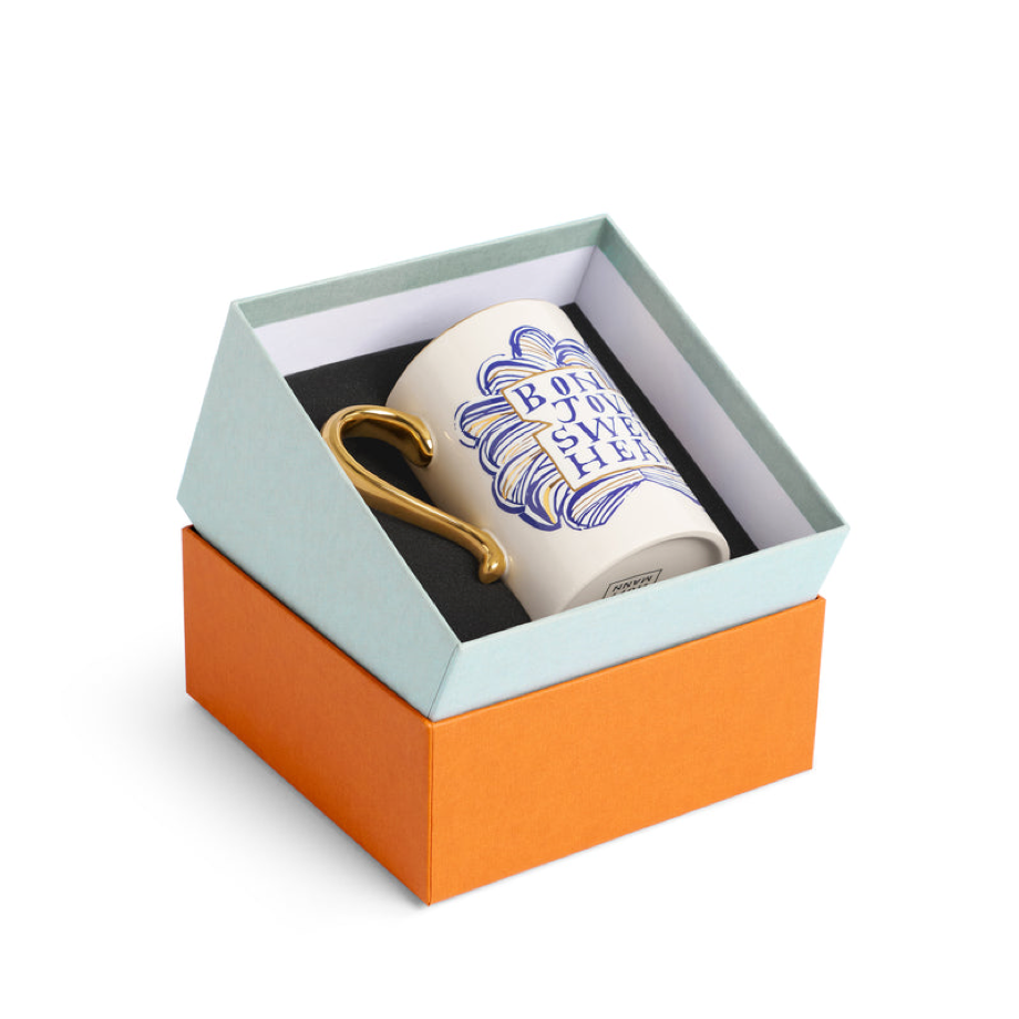 L OBJET - SWEET HEART MUG BY RUAN HOFFMAN