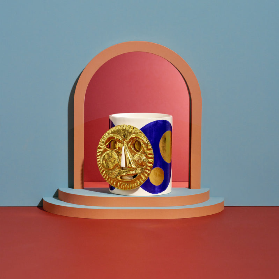 L OBJET - VETI-VERT CANDLE 3 WICKS BY RUAN HOFFMAN