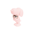 SNOOPY HEART MATT PINK AND ROSE GOLD